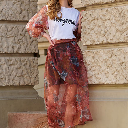  Blouse model 145603 Makadamia 