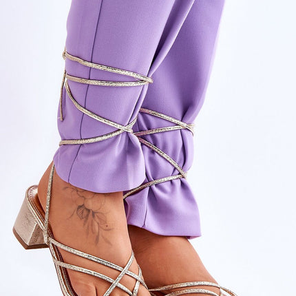 Strappy sandals Step in style