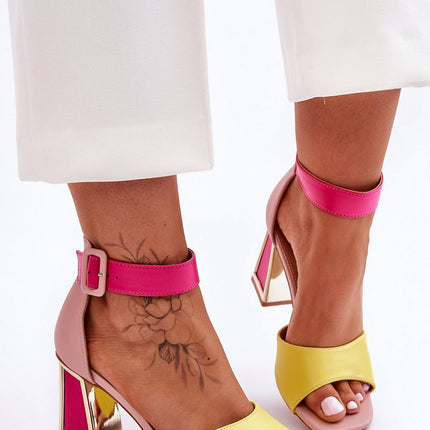  Heel sandals model 181023 Step in style 