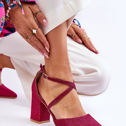 Block heel pumps Step in style