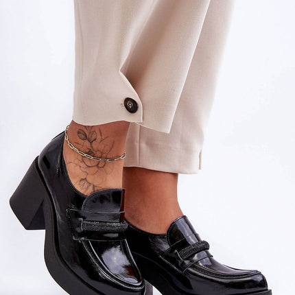 Heeled low shoes Step in style
