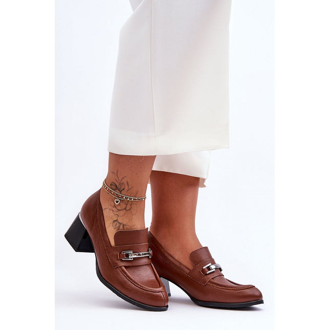 Heel pumps Step in style