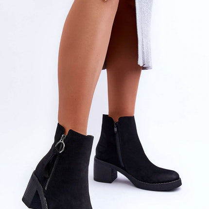 Heel boots Step in style