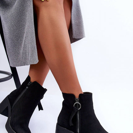 Heel boots Step in style