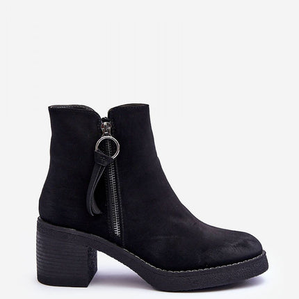 Heel boots Step in style