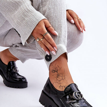 Heeled low shoes Step in style