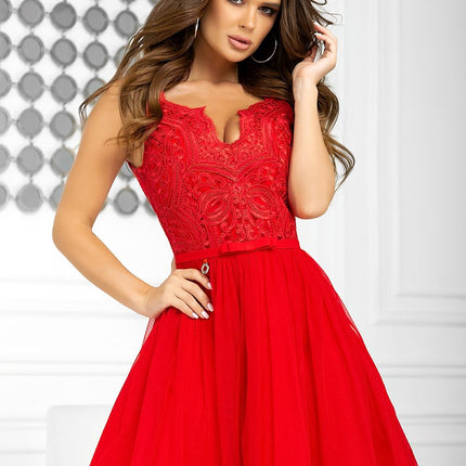 Evening dress Bicotone