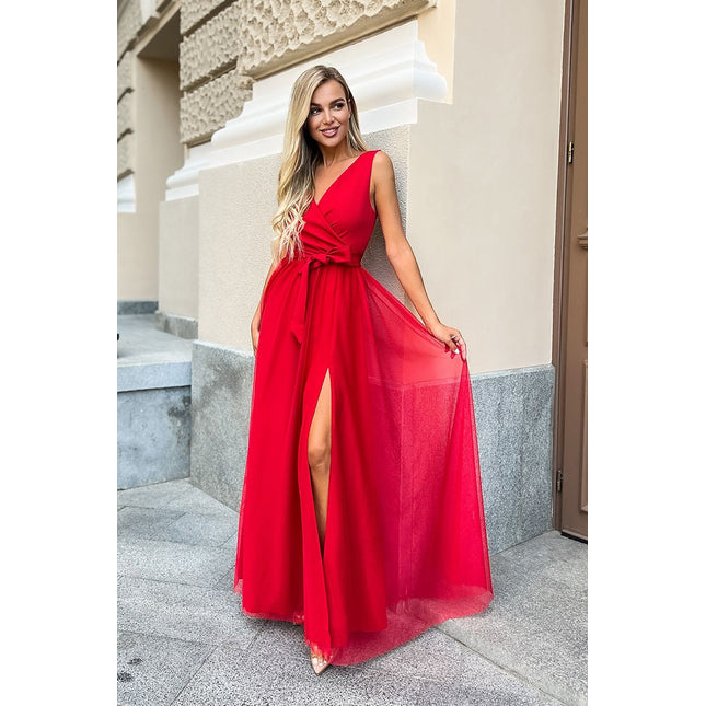 Evening dress Bicotone