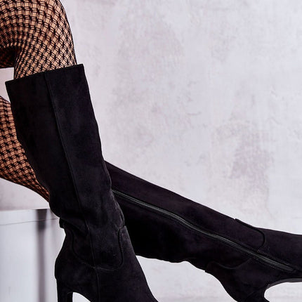 Heel boots Step in style