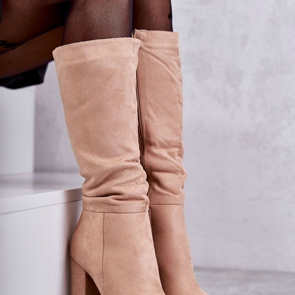 Heel boots Step in style
