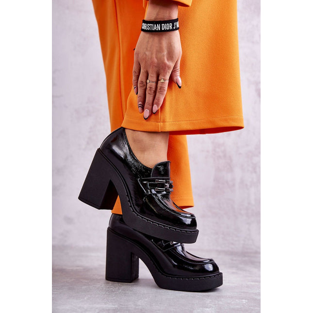 Heeled low shoes Step in style